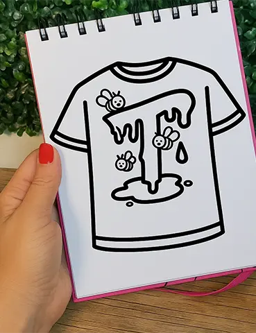 Taspio para colorir e imprimir em PDF